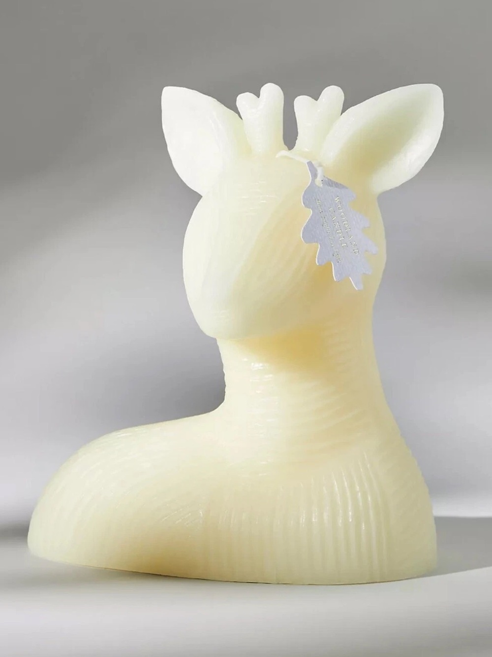 Anthropologie Woodland Deer Shaped Wax Candle